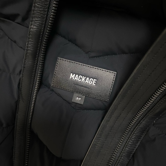 (Sold) Women’s mackage down coat - small - Picture 4 of 5